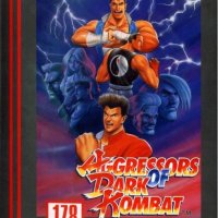 Aggressors of Dark Kombat NeoGeo cover.