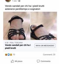 Solo per chi ha piedi brutti 