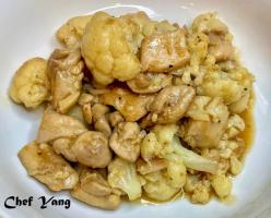 Sautéed Chicken with Cauliflower