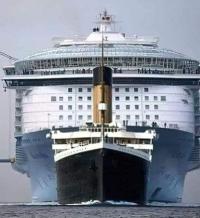 The difference between the Titanic and a modern cruise ship