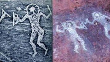 Val Camonica (Italy): anthropomorphic figures resembling astronauts. Just a coincidence?