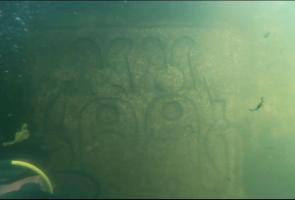 Several engravings of pharaohs have been discovered underwater near Aswan