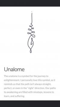 Unalome Sanskrit