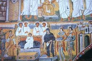 Figure 1 - The Magi in the mosaics of Ravenna.