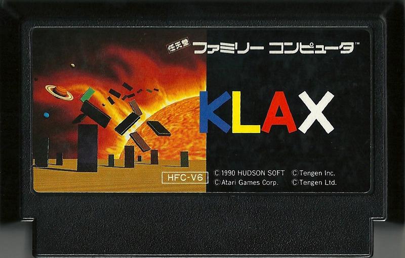 Famicom: Klax