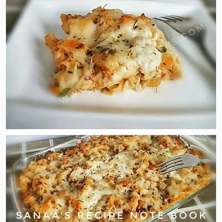 CHEESY CHICKEN MACARONI