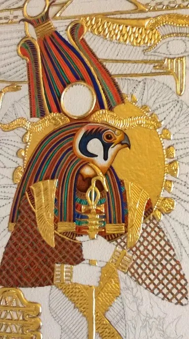 The Netjer Sokar had characteristics in common with the God Osiris and the necropolis of Saqqara, wh