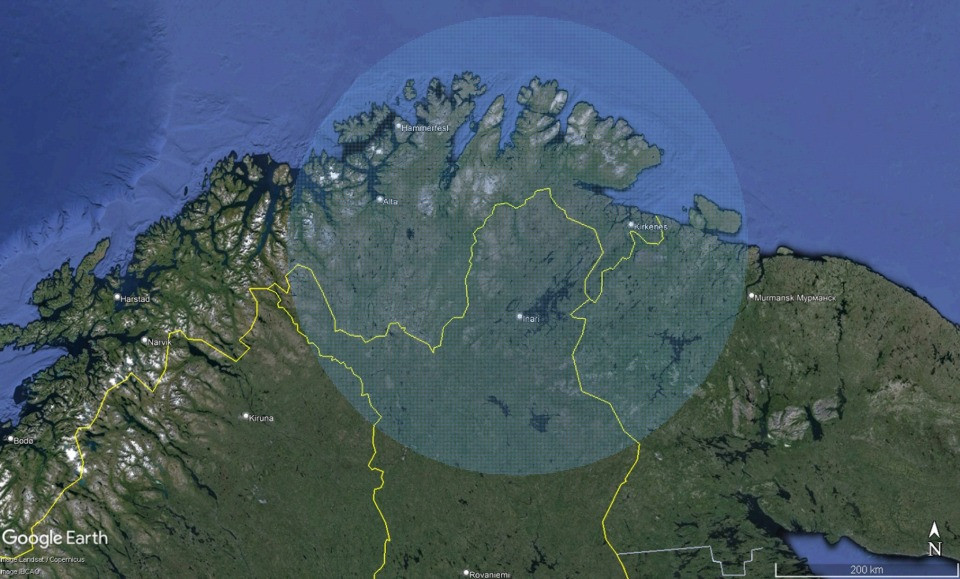 Possible location of “Lappish Colchis”.