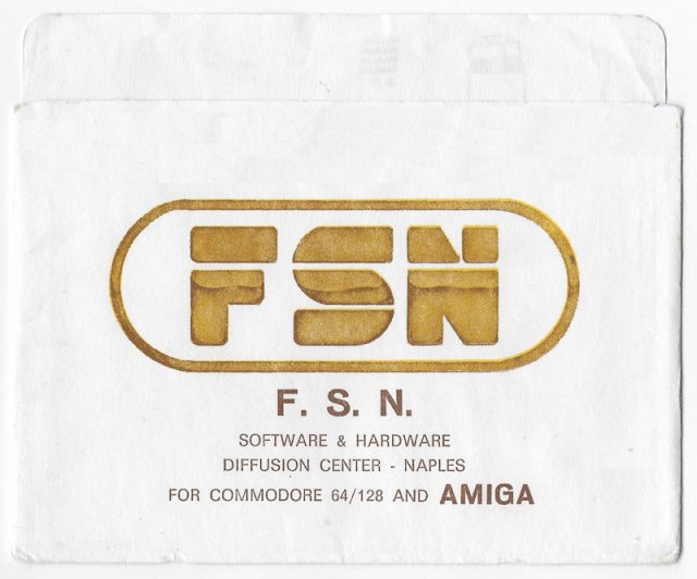 Covers and Names of the games of the FSN compilations for Commodore 64