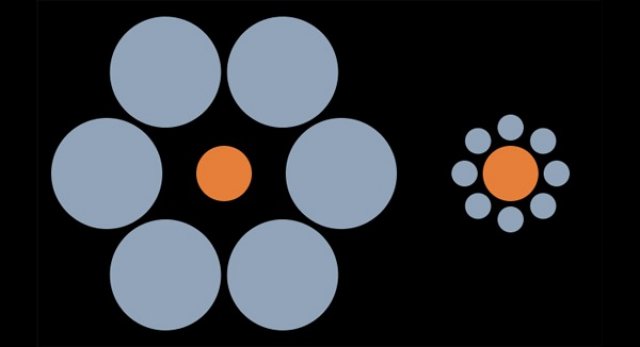 Ebbinghaus illusion