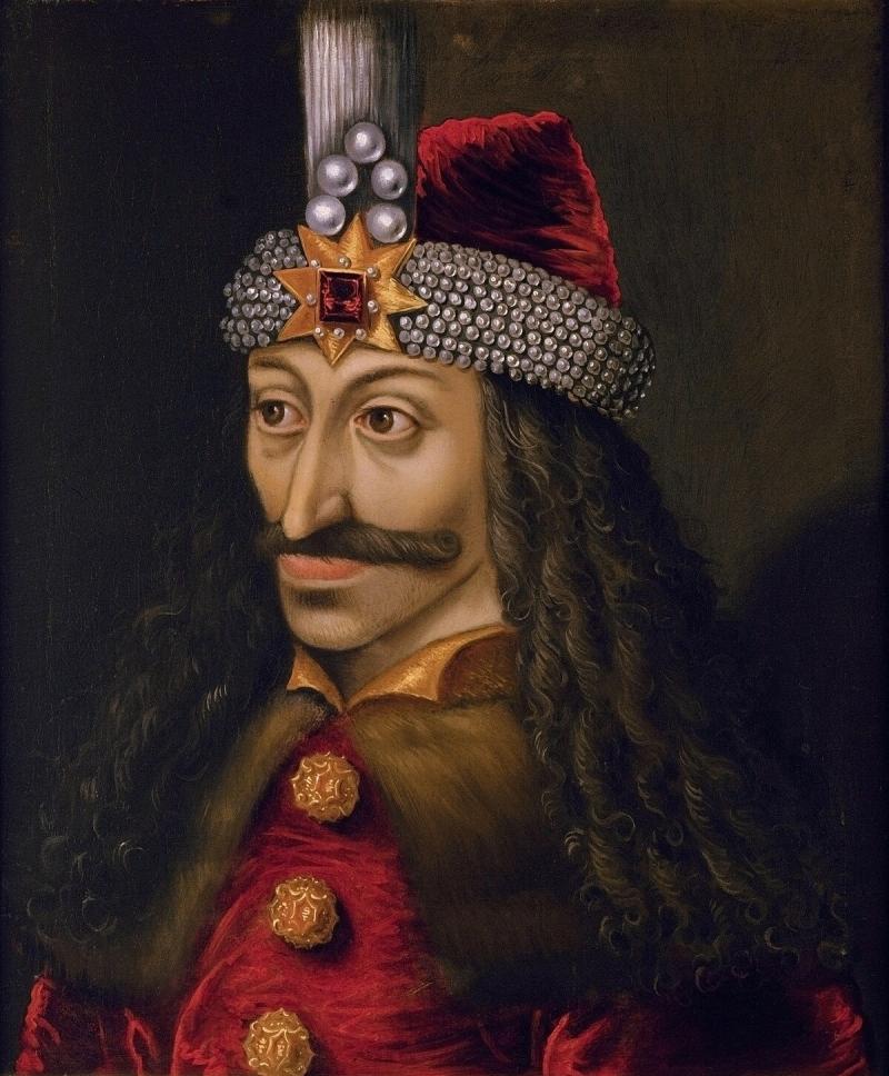 Vlad III Tepes, the famous prince of Wallachia nicknamed Drakul who gave rise to the literary legend