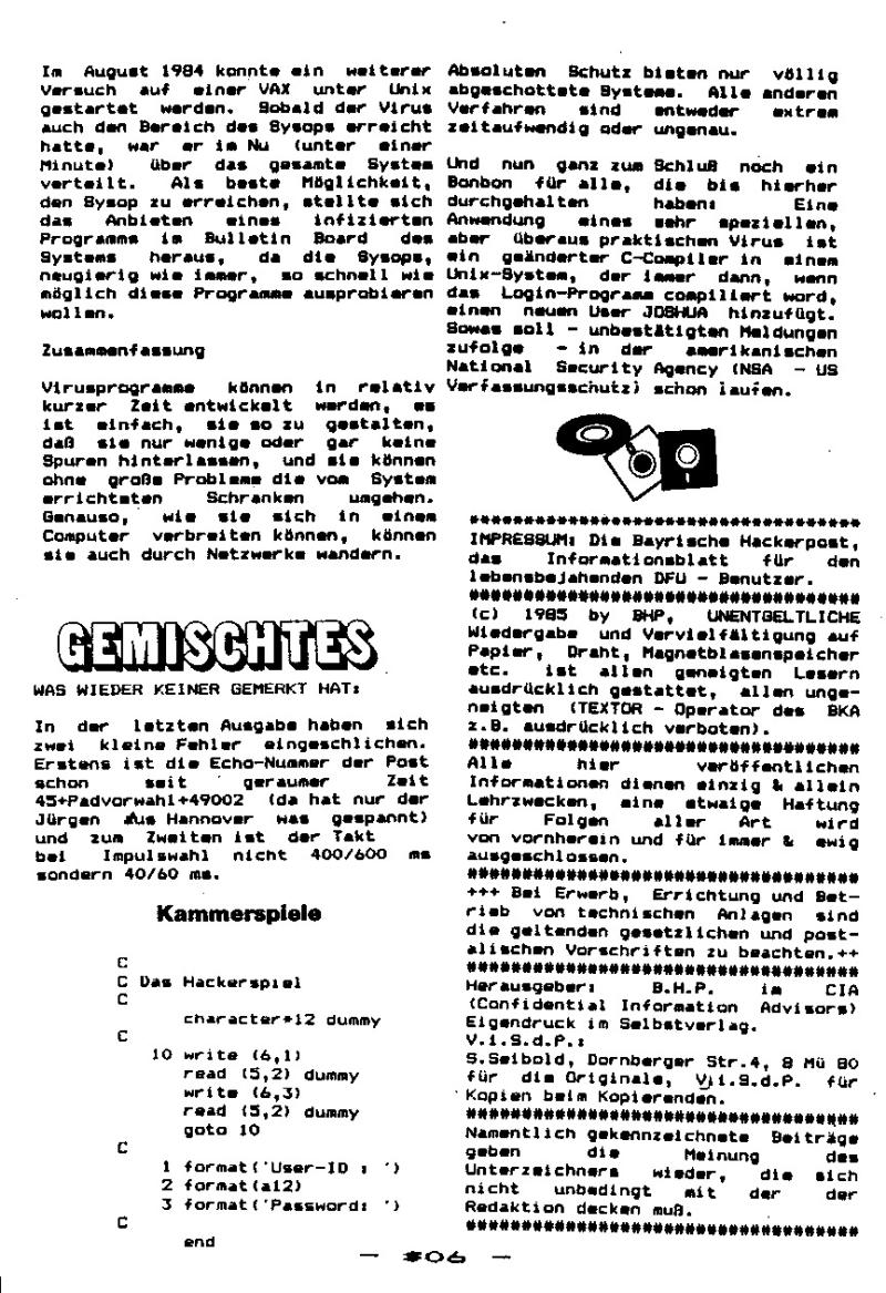 Die Bayrische Hackerpost #3 - page 6