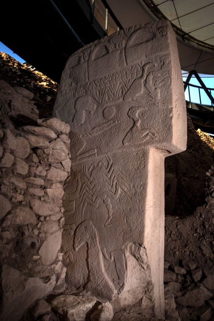 Pillar 43 in Enclosure D, Göbekli Tepe.