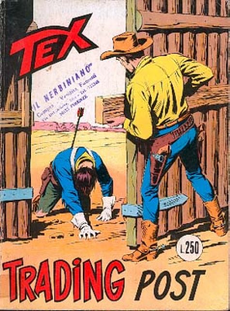 Tex Nr. 149: Trading post front cover (Italian).