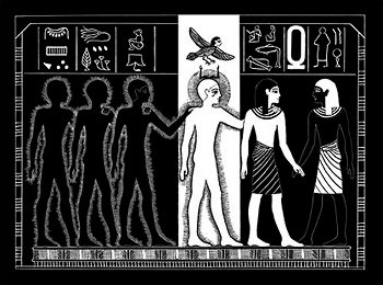 The nine spiritual bodies of Man in ancient Egypt
