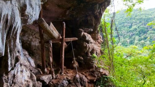 Mysterious Giant Wooden Coffins Found On Stilts Dating Back 2,300 Years