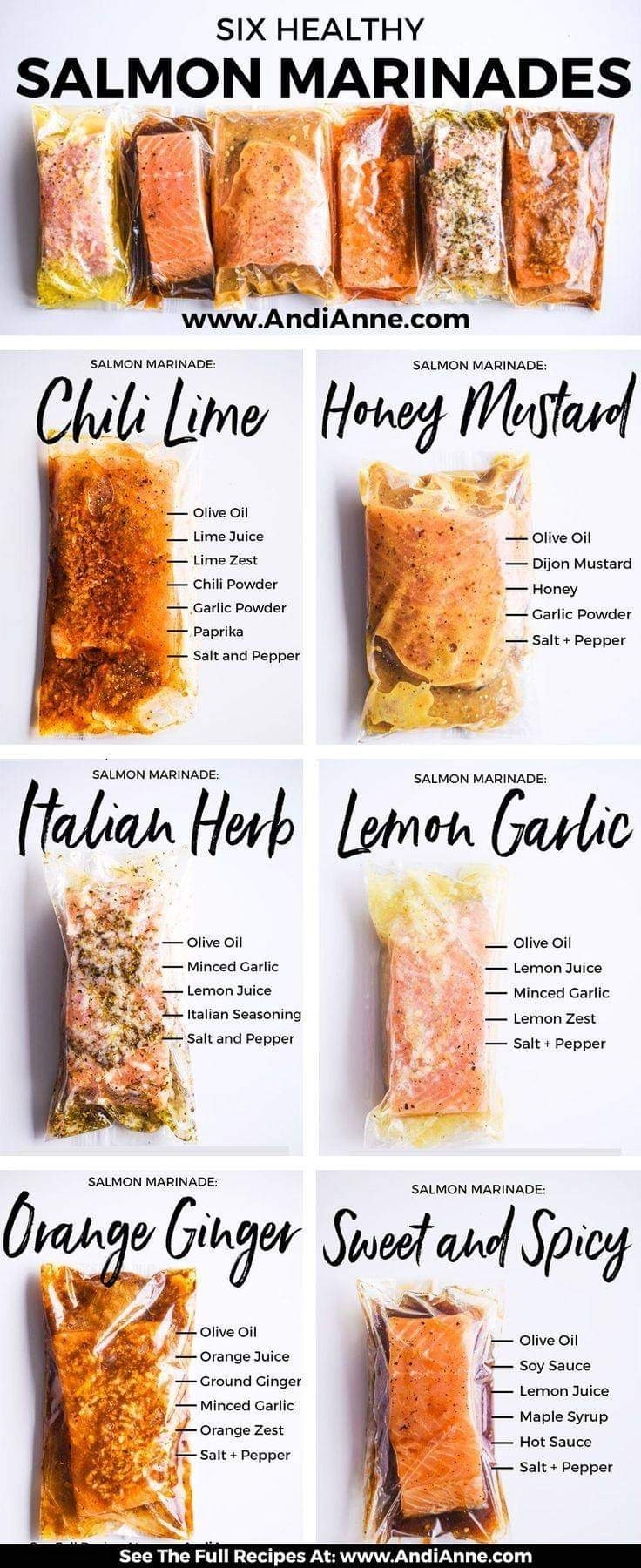 Salmon Marinades