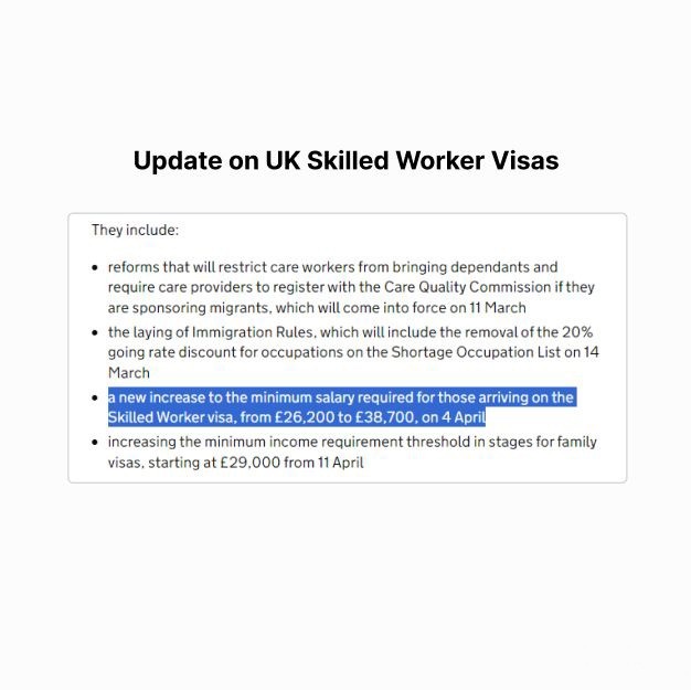 UK Skilled Worker Visa