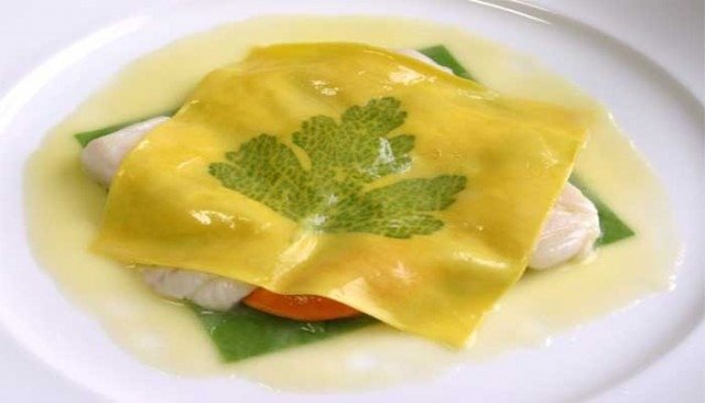 Gualtiero Marchesi: The open raviolo