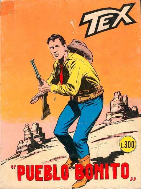 Tex Nr. 071: Pueblo Bonito front cover (Italian).