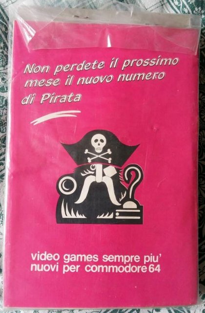 The famous cassette tape PIRATA for the Commodore 64