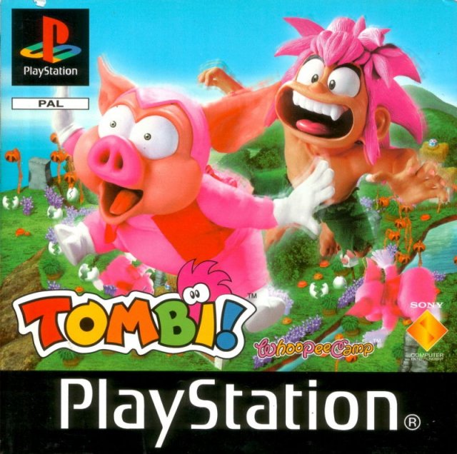 Tombi! Playstation PAL cover.