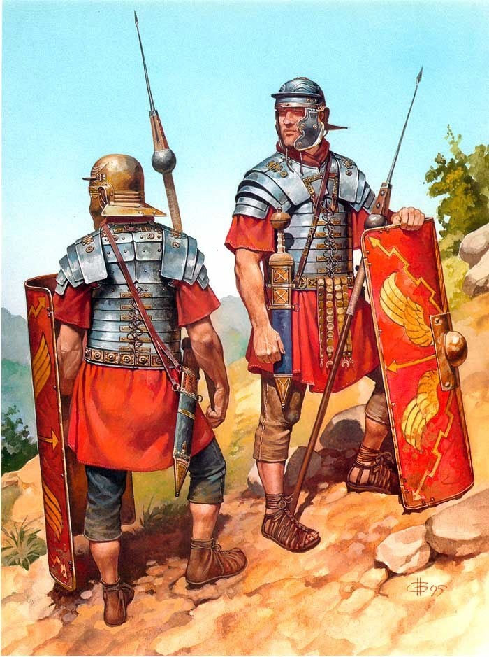 Roman soldiers