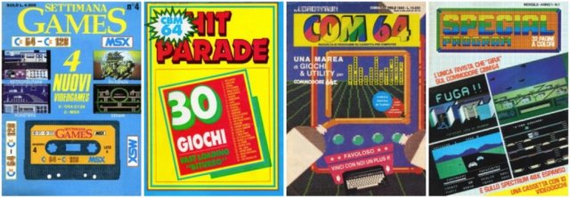 History of Newsstand Cassettes for Commodore 64