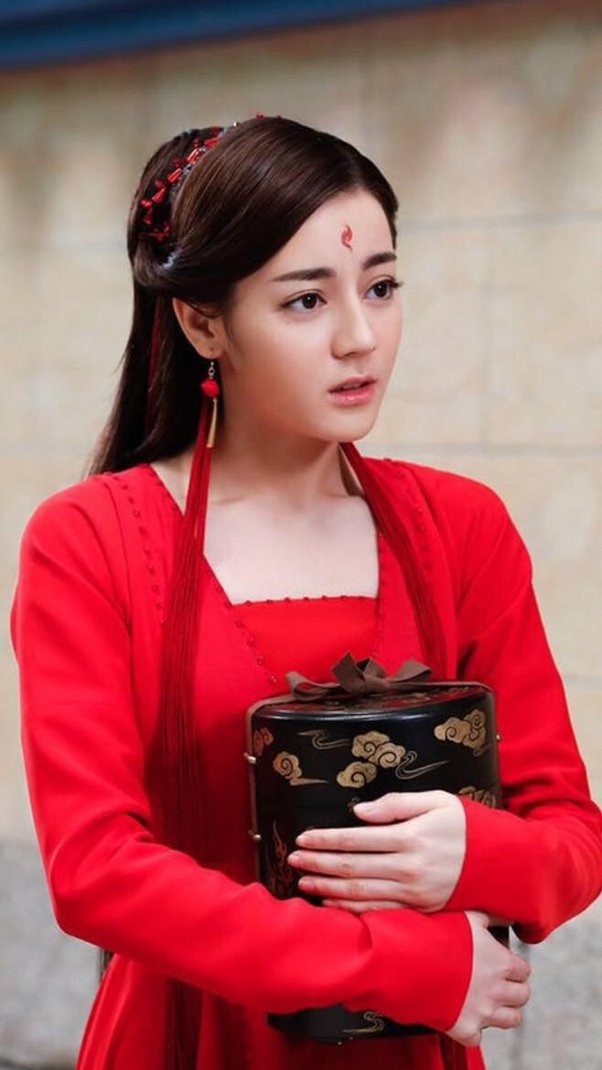 A modern Uyghur girl: the Uighur ethnic group numbers 12 million people and their language and writi