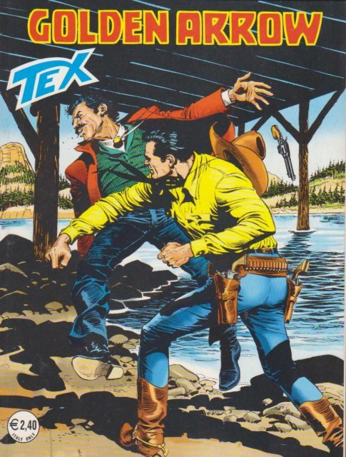 Tex Nr. 532: Golden Arrow front cover (Italian).