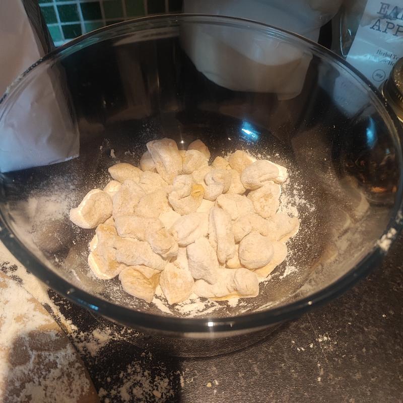 Gnocchi fatti in casa per la prima volta...