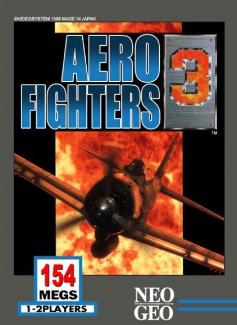 Aero Fighters 3 NeoGeo cover.