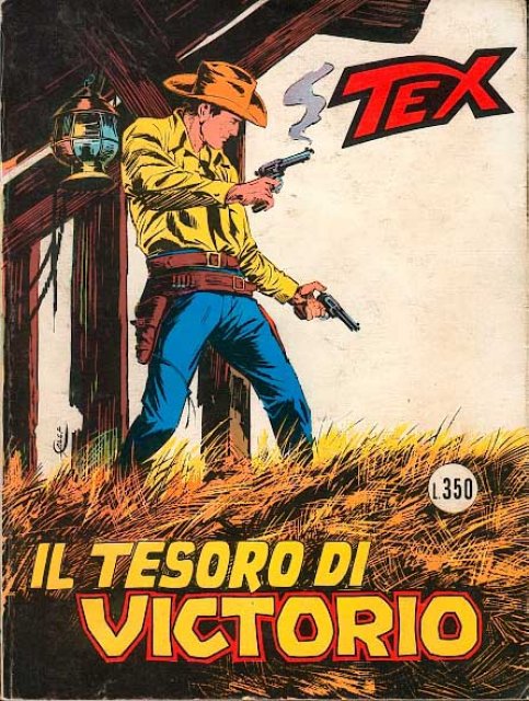 Tex Nr. 192: Il tesoro di Victorio front cover (Italian).