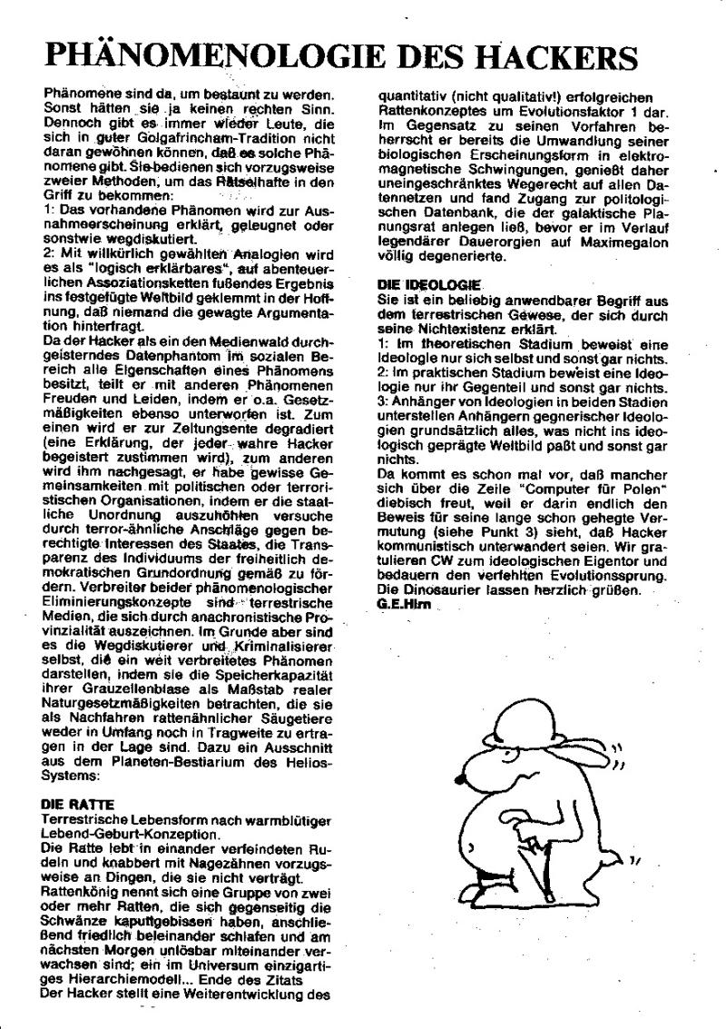 Die Bayrische Hackerpost Systems 85 - page 6