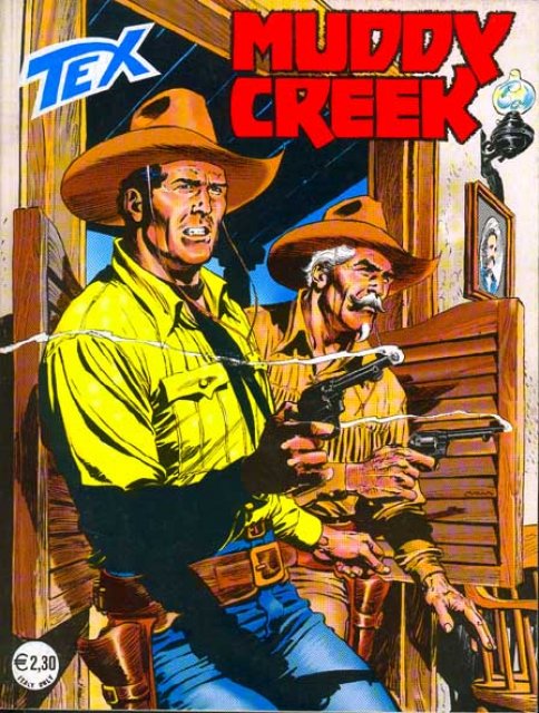 Tex Nr. 519: Muddy Creek front cover (Italian).