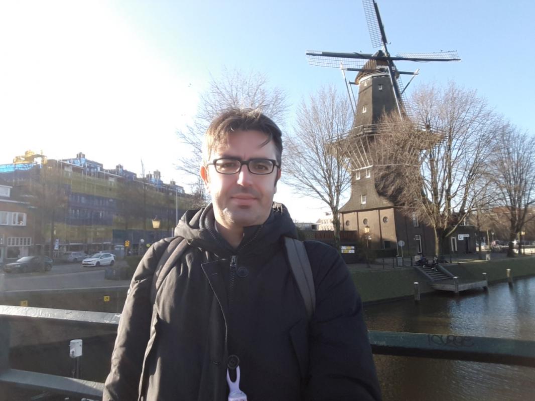 Windmills are a characteristic symbol of Holland.