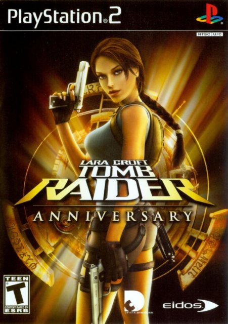 Tomb Raider Anniversary Playstation 2 cover