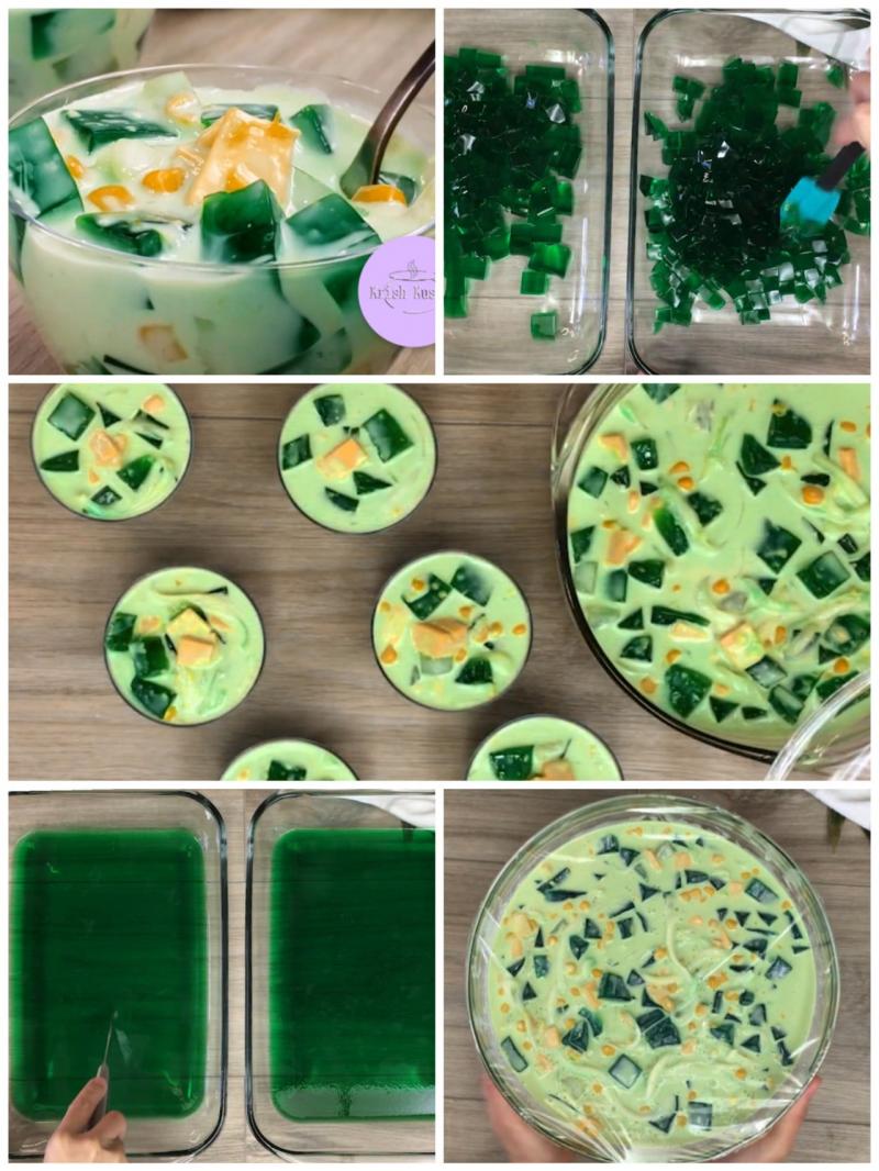 CREAMY AND CHEESY Buko Pandan Salad