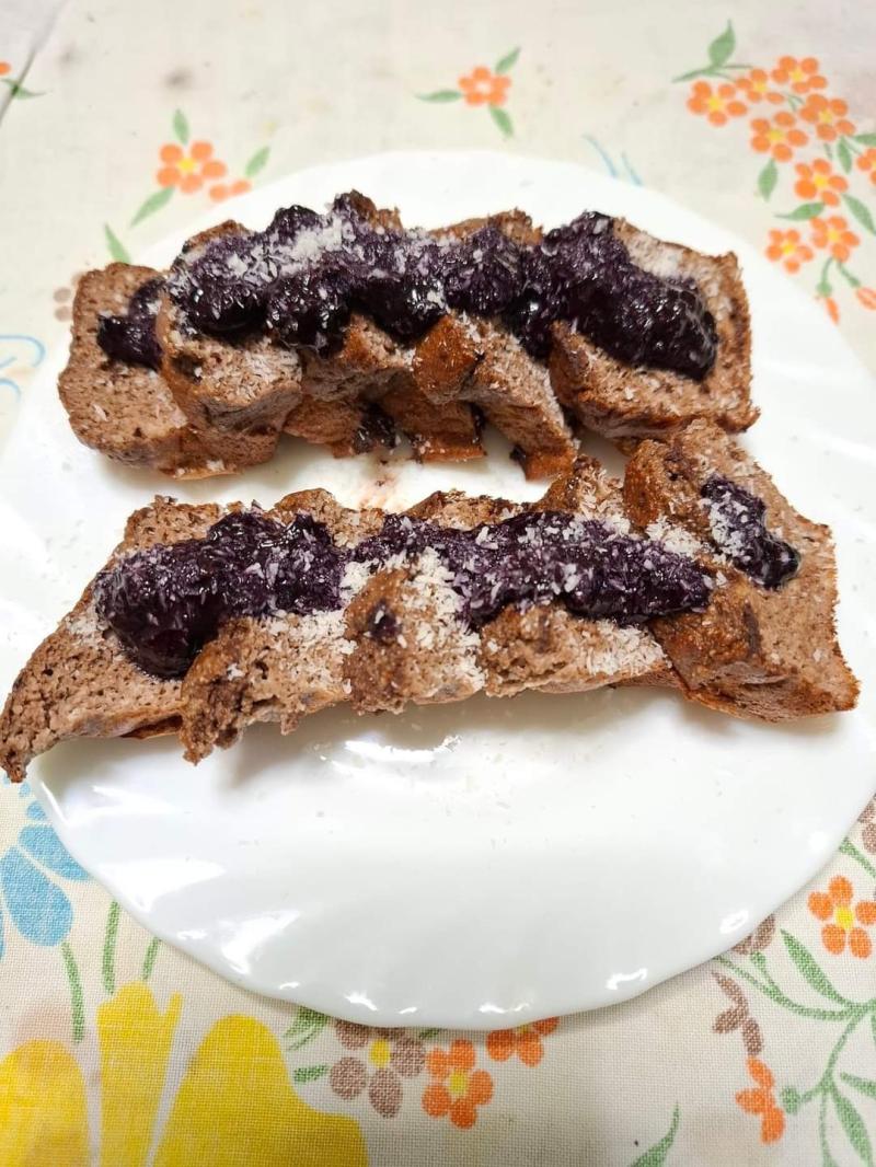 Colazione plumcake mirtilli