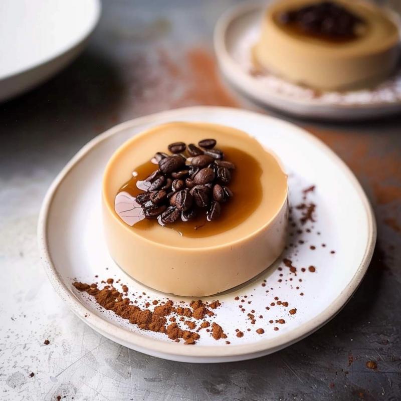 Coffee Panna Cotta dessert ☕️🍮