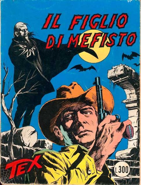 Tex Nr. 125: Il figlio di Mefisto front cover (Italian).