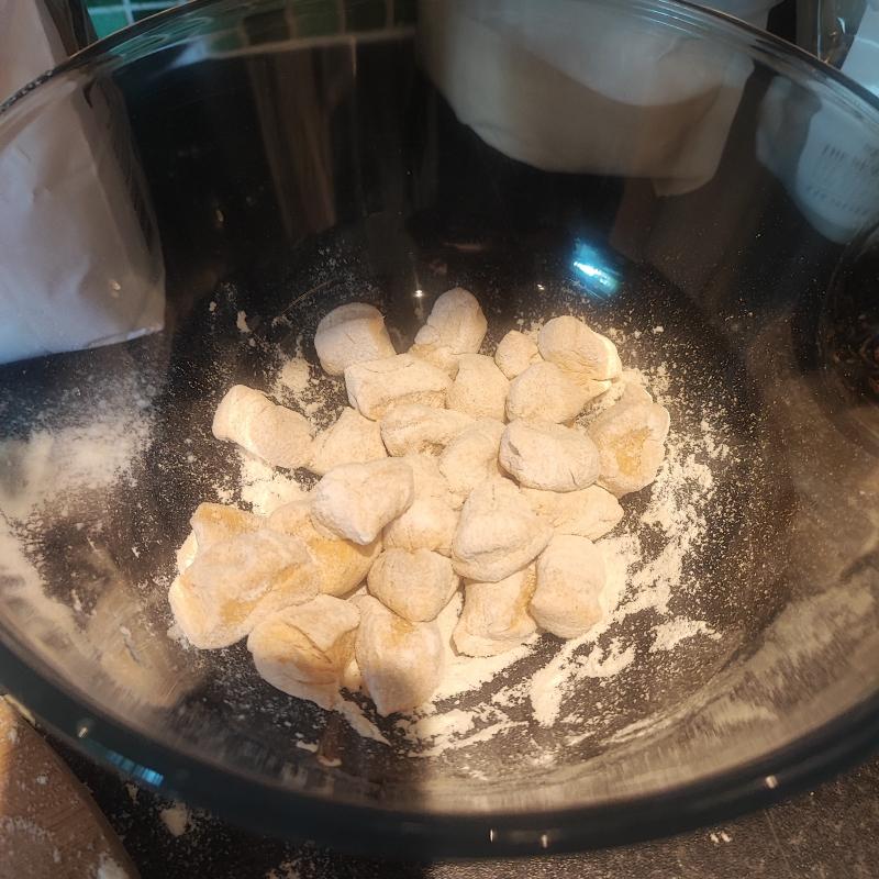 Gnocchi fatti in casa per la prima volta...