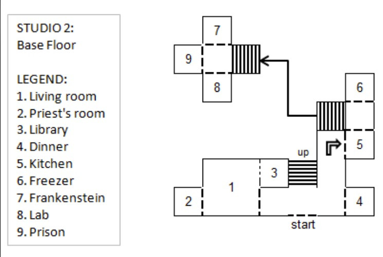 Studio 2 – Base floor