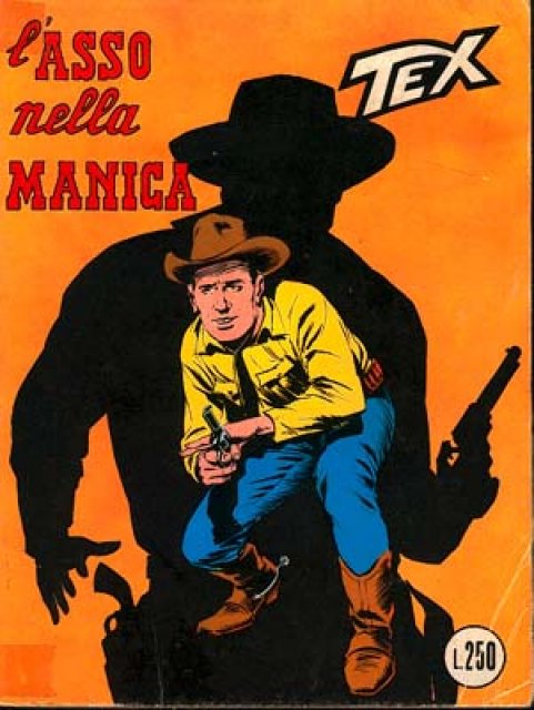 Tex Nr. 111: L'asso nella manica front cover (Italian).