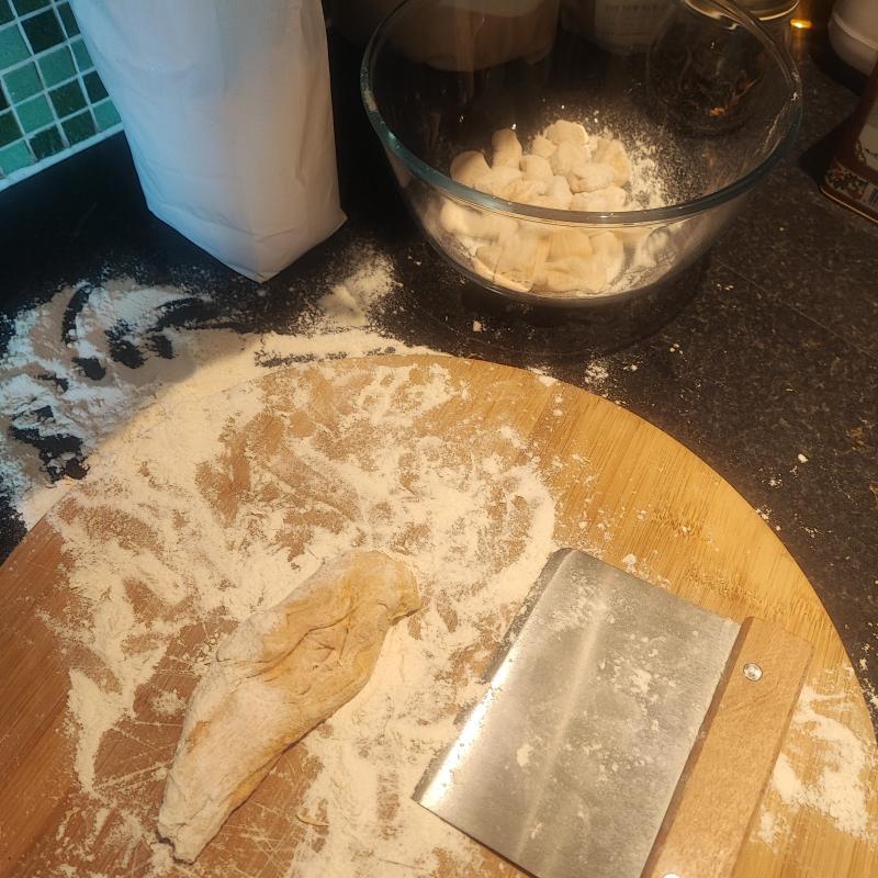 Gnocchi fatti in casa per la prima volta...