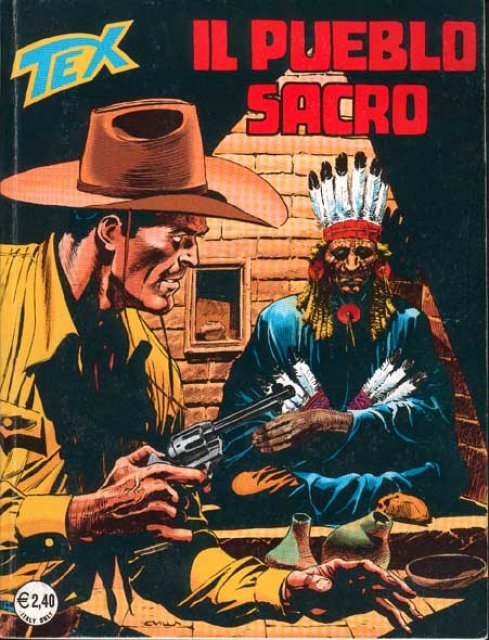 Tex Nr. 529: Il pueblo sacro front cover (Italian).