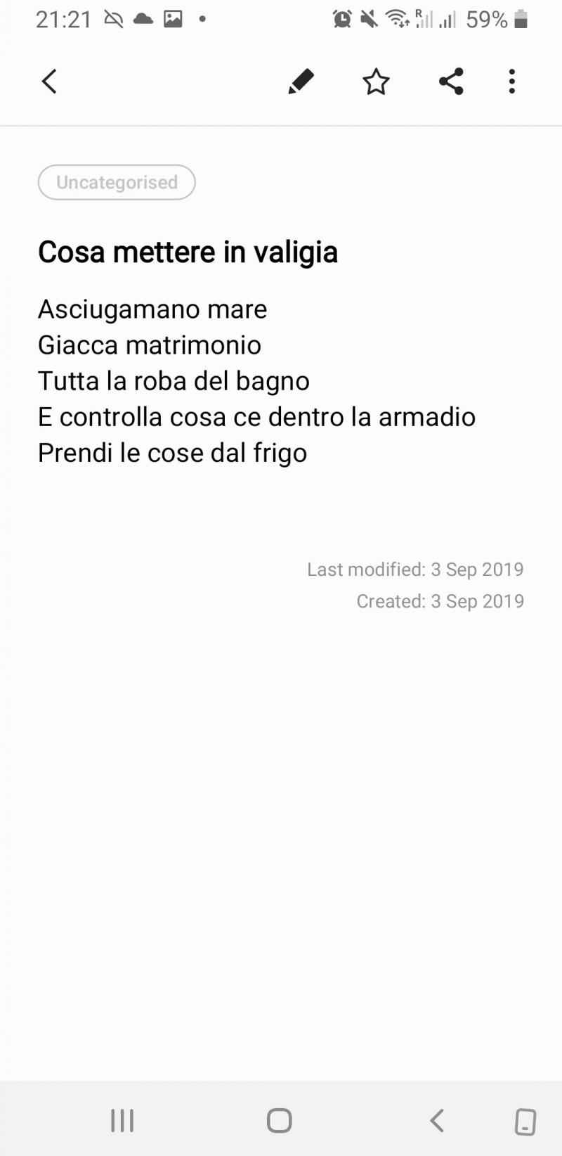 Frugando il cell..nota 03 settembre 2019