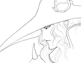 How to Draw D from Vampire Hunter D 