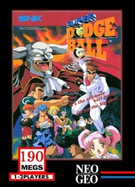 Super Dodgeball NeoGeo cover.