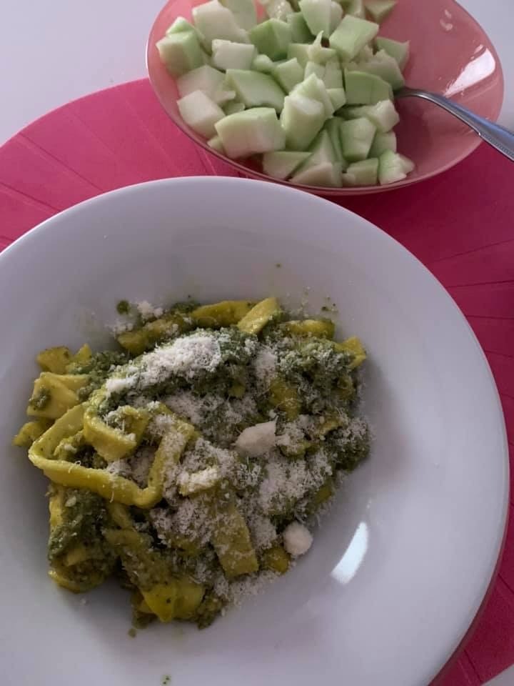 Tagliatelle di uova keto